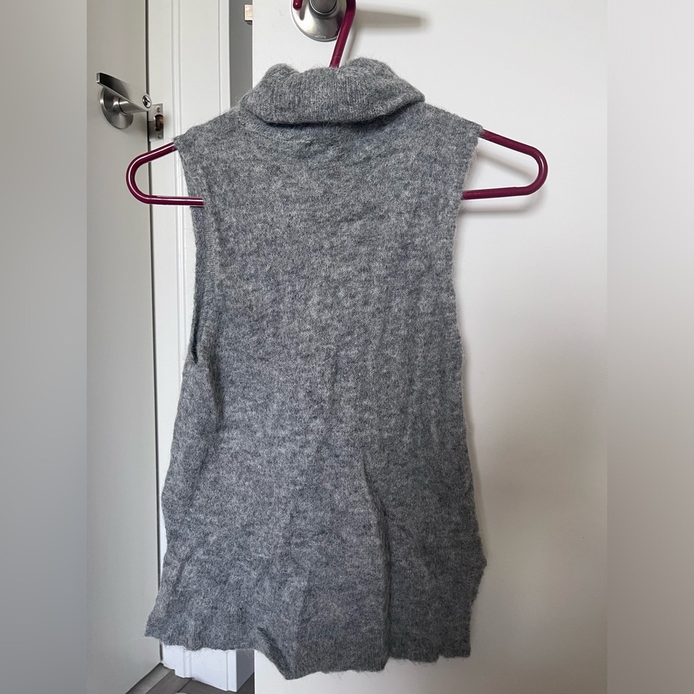 Gray Turtle Neck Sweater